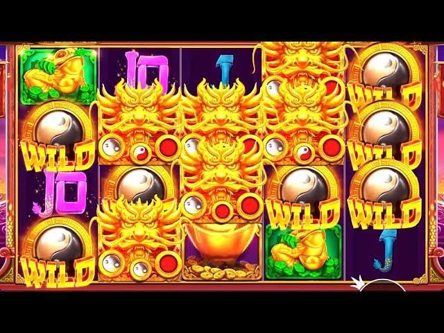 MULTIPLE BIG WINS AND WILDS ON THE DRAGON HERO SLOT