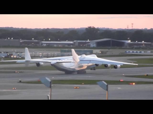 RARE! Antonov 225 Mriya Takeoff at Minneapolis