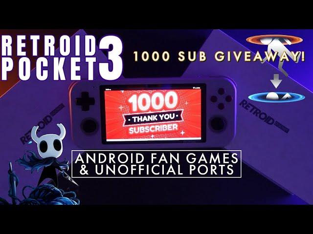  Android Fan Games and Unofficial Ports on the Retroid Pocket 3 (2+) |  RETROID POCKET 3 GIVEAWAY!