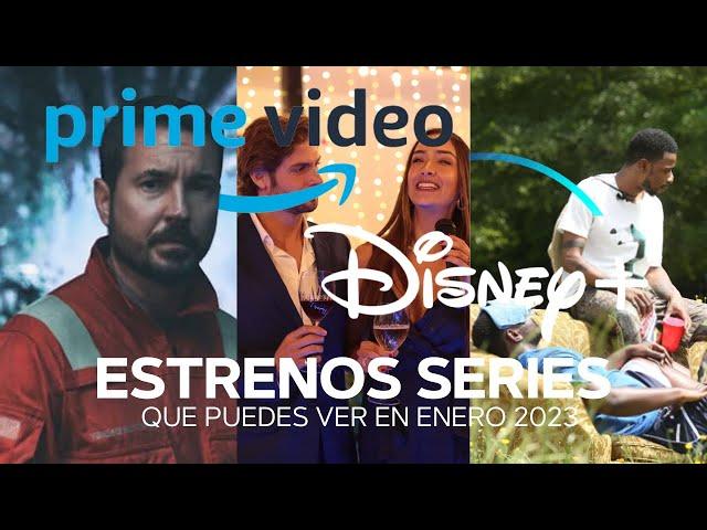 Estrenos DISNEY PLUS, AMAZON ENERO 2023!