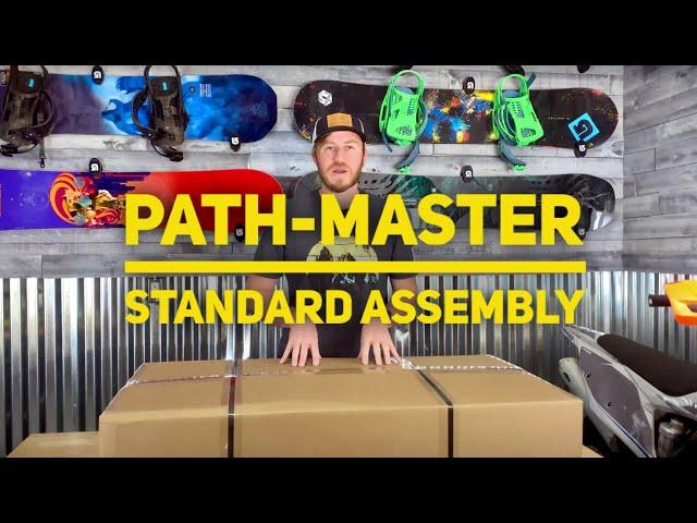 PATH-MASTER Standard Snow Groomer [Assembly instructions]