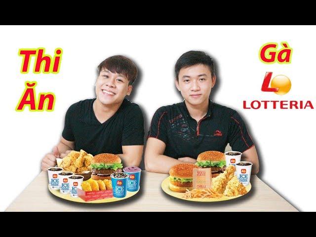 Nguyễn Đức Nam - Thi Ăn Gà Rán LOTTERIA - CHICKEN LOTTERIA FUNNY