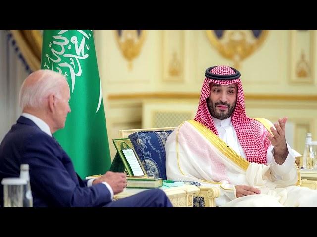 Biden fist bumps Saudi crown prince in push to reset ties