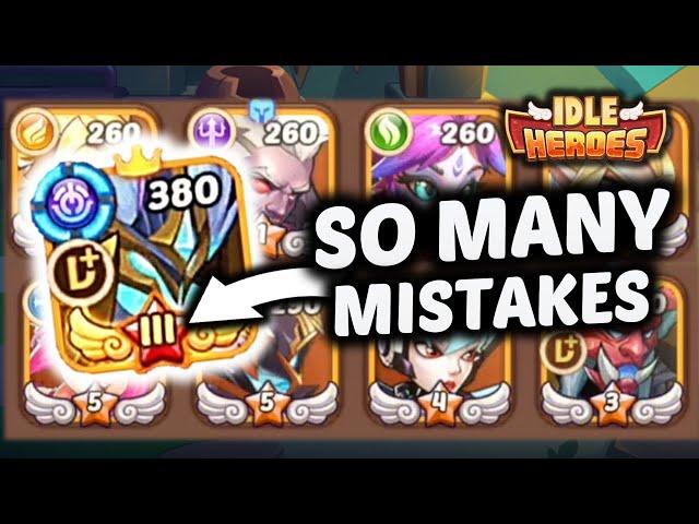 The WORST account I have EVER SEEN in IDLE HEROES