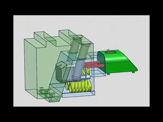 As shown in the video,In mold design,the lifter moved on the slider，is a very creative idea.#moule