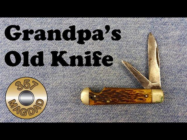 Vintage WW2 Era Imperial Easy Open Pocket Knife Restoration