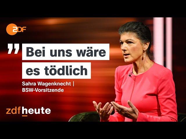 Warum Wagenknecht ihre Wähler nicht enttäuschen will | Jahresrückblick mit Markus Lanz