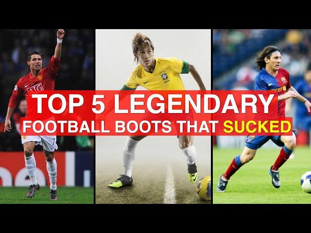 Top 5 LEGENDARY football boots that ACTUALLY SUCK!