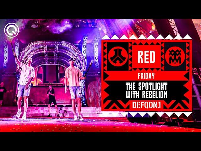 The Spotlight with Rebelion I Defqon.1 Weekend Festival 2023 I Friday I RED