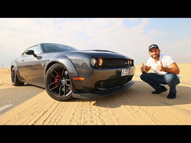 أول سيارة اخاف من قيادتها - دودج تشالنجر هيلكات Challenger Hellcat