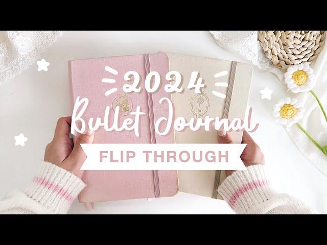  my 2024 bullet journal flip through