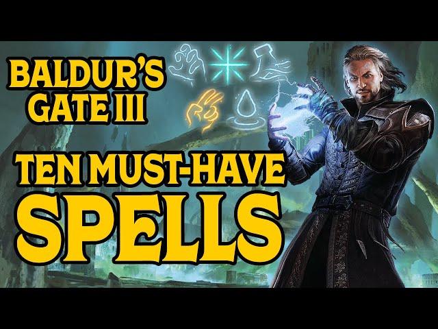 Ten Must Have Spells in Baldur's Gate 3