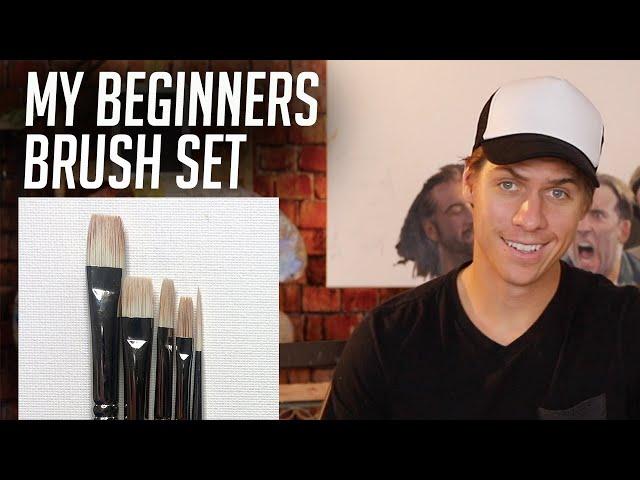 My Oil Painting Basic Brush Set for Beginners