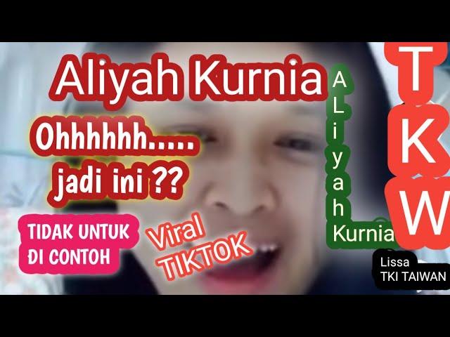 video viral tkw aliyah kurnia