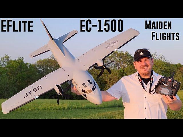 E-flite - EC-1500 V2 - Twin 1.5m - Maiden Flights