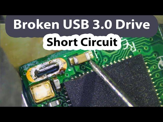 Broken USB 3.0 Flash drive Data Recovery  Tricky one