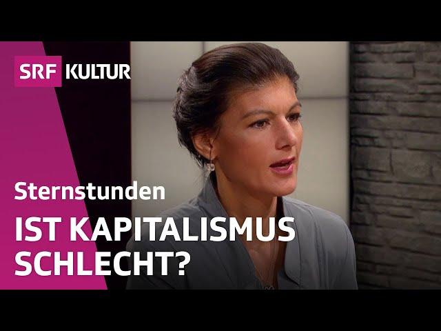 Sahra Wagenknecht: «Kapitalismus abschaffen!» | Sternstunde Philosophie | SRF Kultur