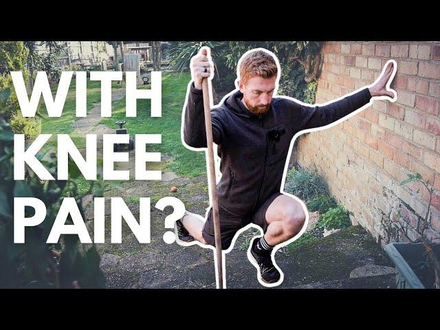 How I teach the ATG Split squat to KNEE PAIN patients