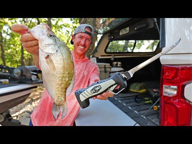 Summer Crappie Fish Dip Catch & Cook