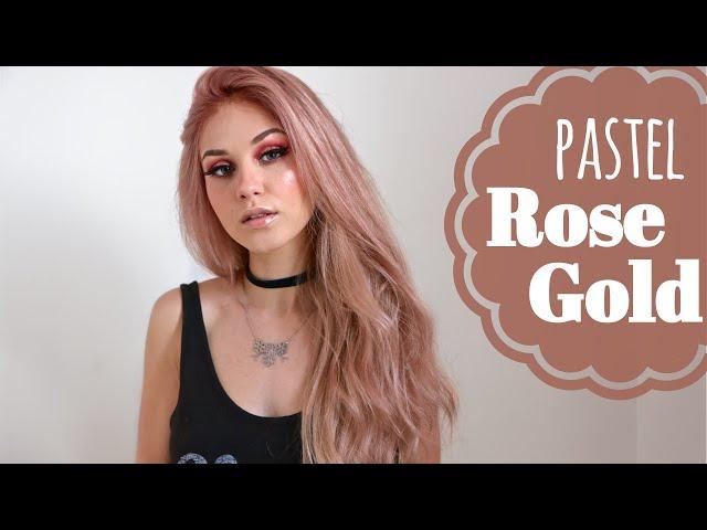 how to: ROSEGOLD HAIR COLOUR