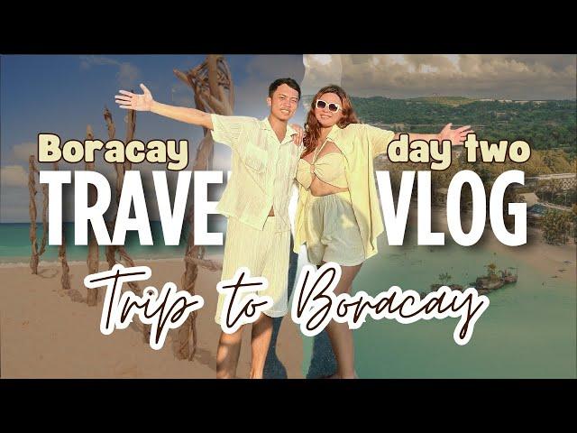 BORACAY VLOG: DAY TWO! (Diniwid Beach) | Denisse Meriel