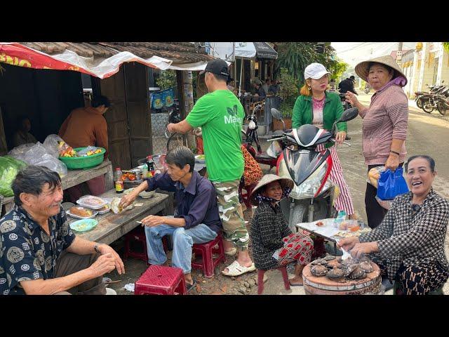 Đường Làng Quê Buổi Sáng Nhiều Món Ăn Bình Dân | Phú Hữu - Ninh Hòa