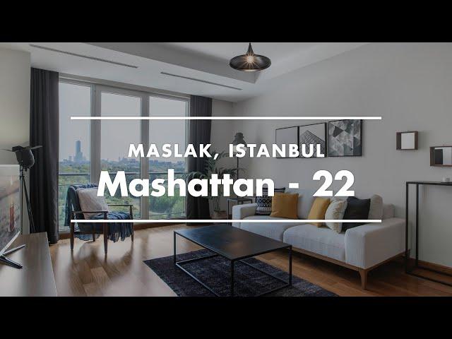 Istanbul Apartment Tour | Mashattan Furnished Apartment in Maslak, Istanbul