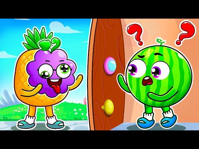 Knock Knock! Guess Who's There? | Who's At The Door Song | YUM YUM - Funny Kids Songs