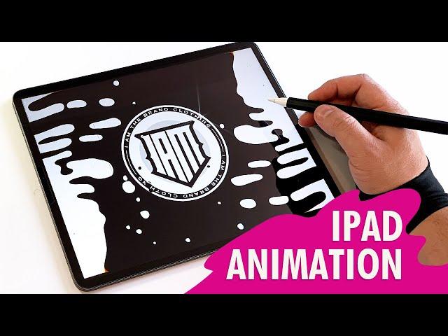Making Logo Animation on iPad Pro with Callipeg