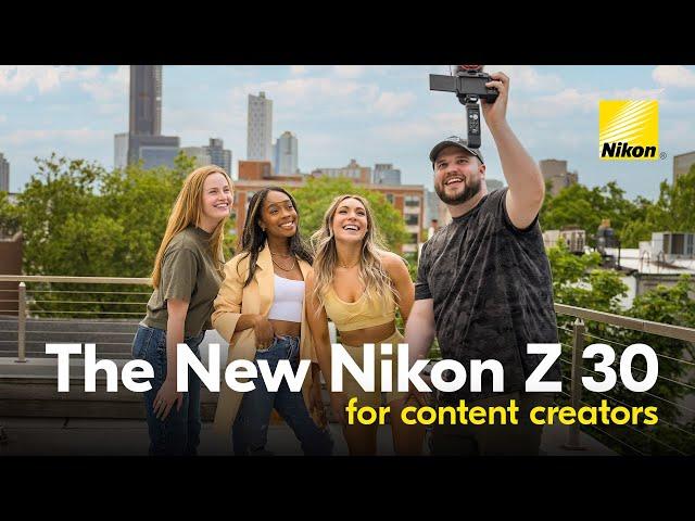 New Nikon Z 30 – The Vlogger, Creator, Streamer Camera