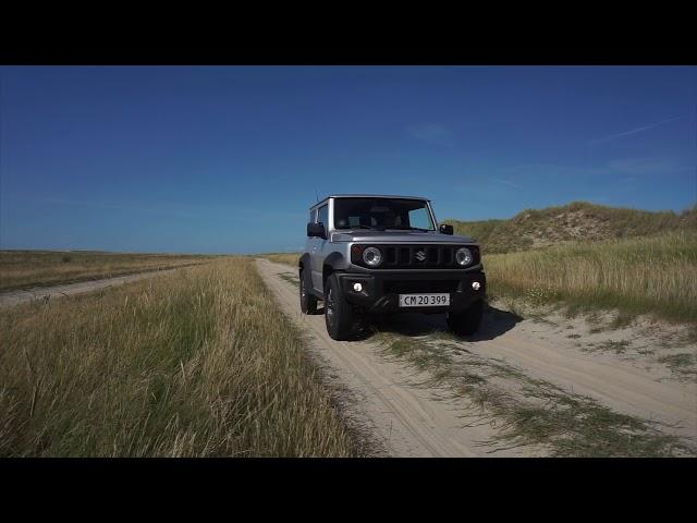 Suzuki Jimny 2019 at RØMØ Island SOFT SAND!