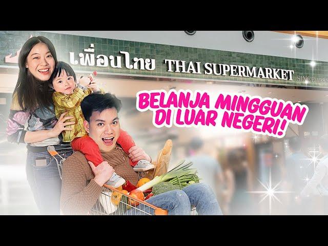 YUKA-CHAN BELANJA MINGGUAN DI SUPERMARKET THAILAND! | vlog