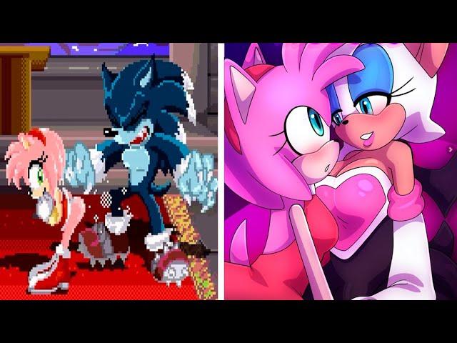 Amy Rose and Rogue save Sonic | Amy Rose is Worth It | Project X : Love Potion Disaster