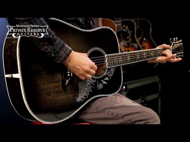 Gibson Bats in Flight Dreadnought Acoustic Guitar