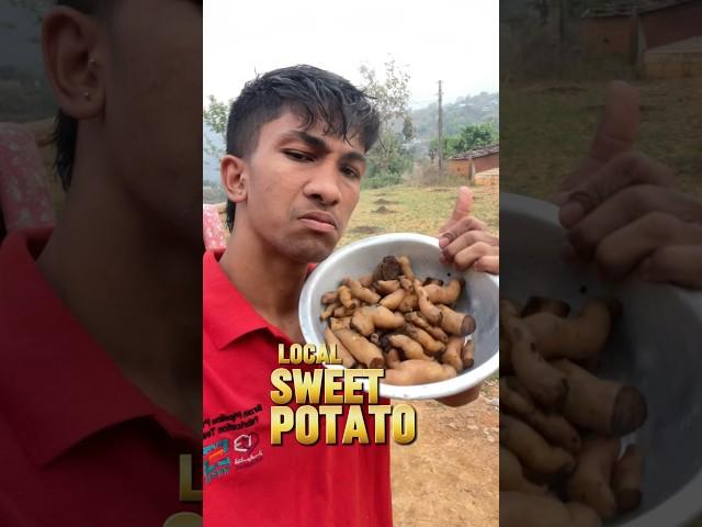 Local Sweet Potato #funnyminivlog #villagelifeminivlog #villagelife