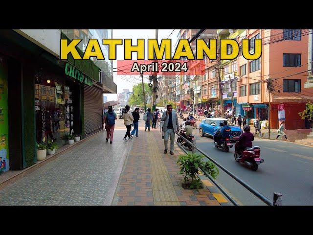  Brand New FOOTPATHS in KATHMANDU After BALEN Action - Old Baneshwor to New Baneshwor Walking Tour