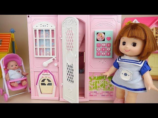 Baby doll house toys kitchen play Baby Doli