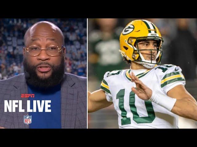 NFL LIVE | "Jordan Love was good enough to help the Packers reach the playoffs this season" - Swagu