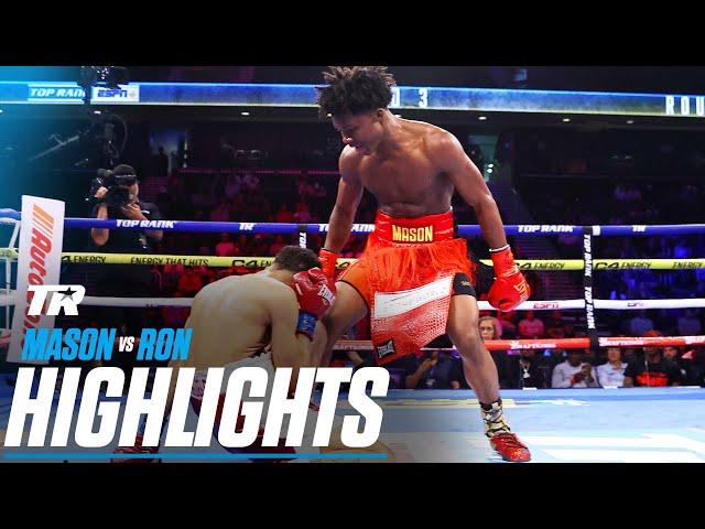 Abdullah Mason Continues To Wow Boxing World | FIGHT HIGHLIGHTS