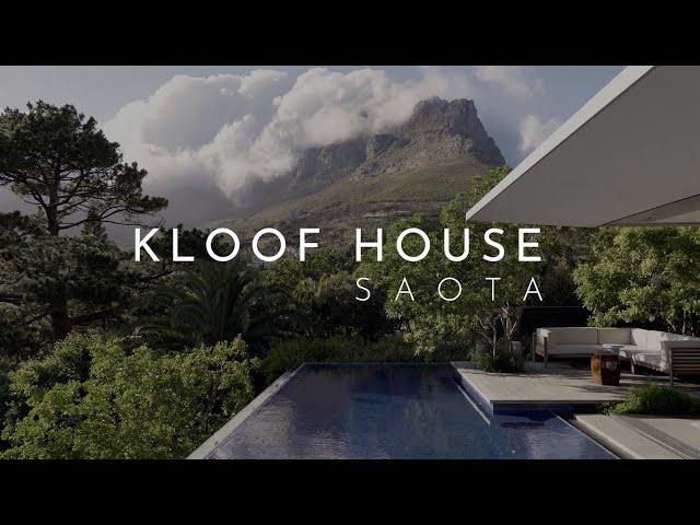 KLOOF HOUSE BY SAOTA, Cape Town, South Africa