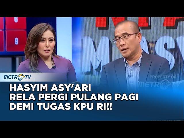 Blak-Blakan! Hasyim Asy'ari Rela Pergi Pagi Pulang Pagi Demi Tugas KPU RI #QNA