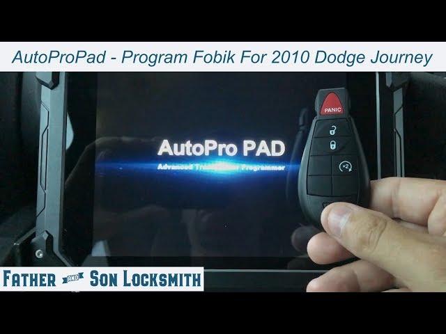 AutoProPad - Program Fobik Key For A  2010 Dodge Journey