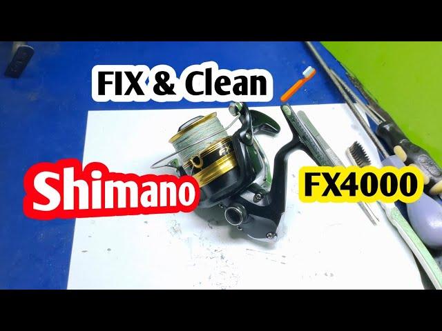 How to Fix and clean Shimano FX4000 /How to fishing ,videos fishing