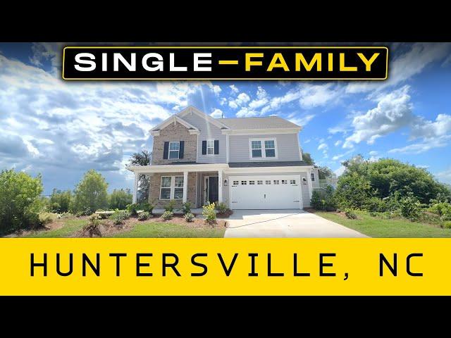 $650K Spacious 6-Bed, 5.5-Bath Home in Huntersville | Waverly Floor Plan