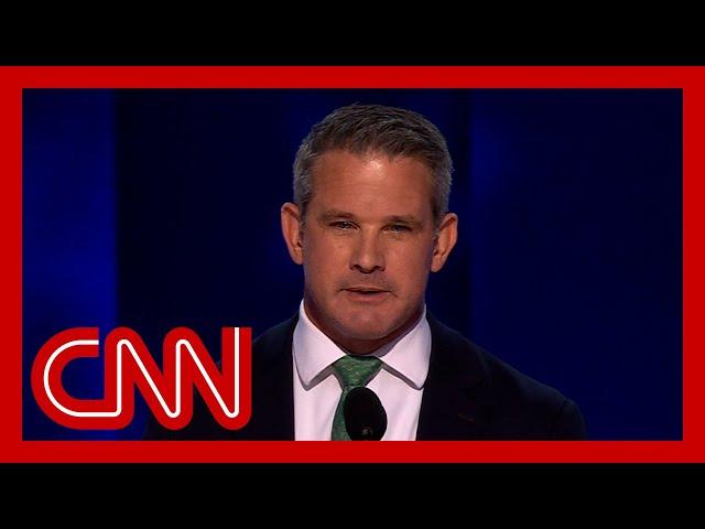 Hear Adam Kinzinger's message for Republicans about Democrats at the DNC