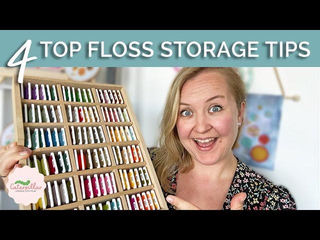 4 Best Thread Organisation Hacks! | Caterpillar Cross Stitch