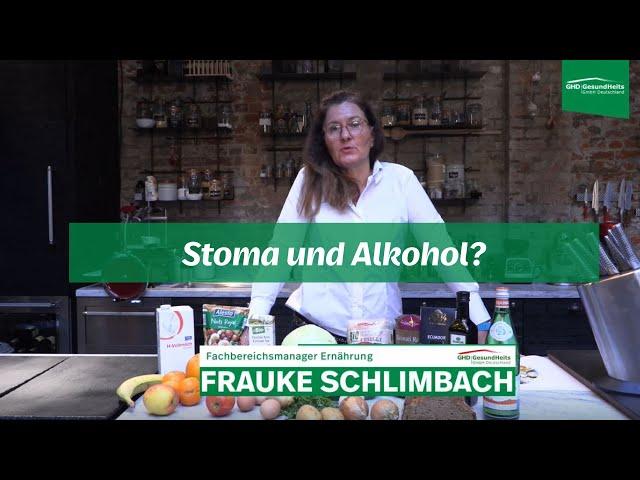 Stoma und Alkohol? Unsere Expertin Frauke Schlimbach erklärt...