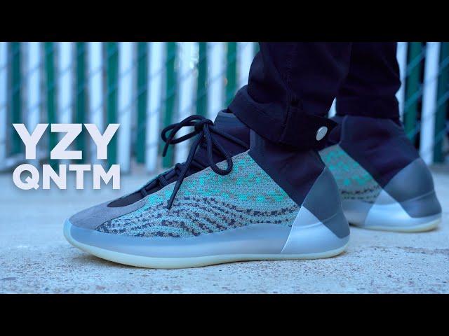 Adidas YEEZY QNTM Teal Blue Review