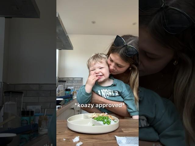 Dish up dinner for my 21 month old