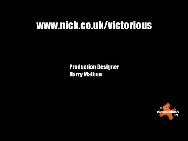 Victorious - "Stage Fighting" UK credits (Nickelodeon +1 overnight airing, 1:50am 05/05/24)